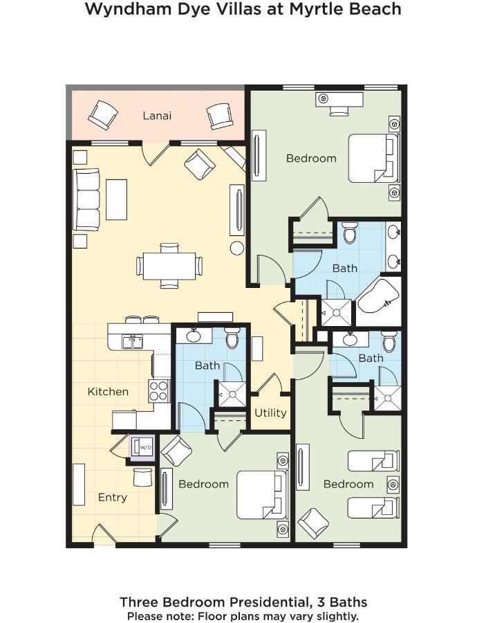 Club Wyndham Dye Villas North Myrtle Beach Extérieur photo